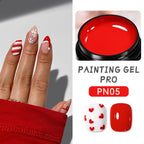 BORN PRETTY Metallic Painting Gel Gold Silver Mirror Effect Nail Polish Super Bright Drawing Line French Nail UV Painting Varnis Lootquake LLC