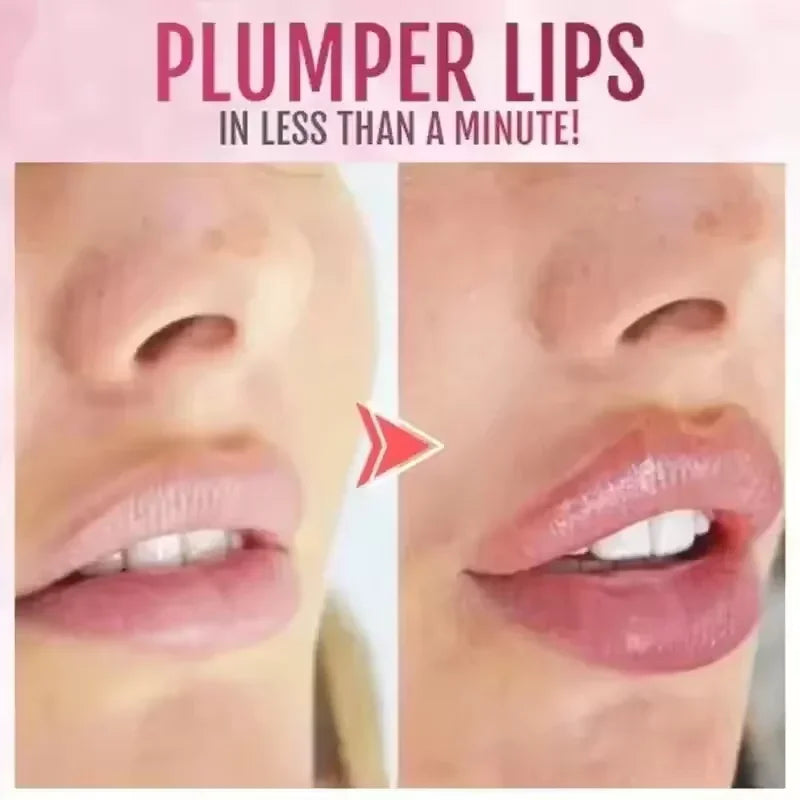 Instant Lip Plumping Gloss Reduce Fine Lines Plumper Serum Exfoliating Lasting Moisturizing Liquid Nourish Sexy Beauty Cosmetics Lootquake LLC