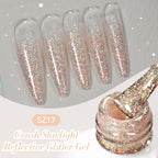 BORN PRETTY 10ml Reflective Glitter Gel Nail Polish Carat Mirage Sparkling Color Shine UV LED Soak Off Semi-Permanant Varnish Lootquake LLC