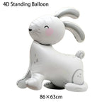 Easter Bunny Inflatables Balloon Decorations Standing Carrot Balloons Cute Carrot Rabbit Happy Easter Party Birthday Decorations Lootquake LLC