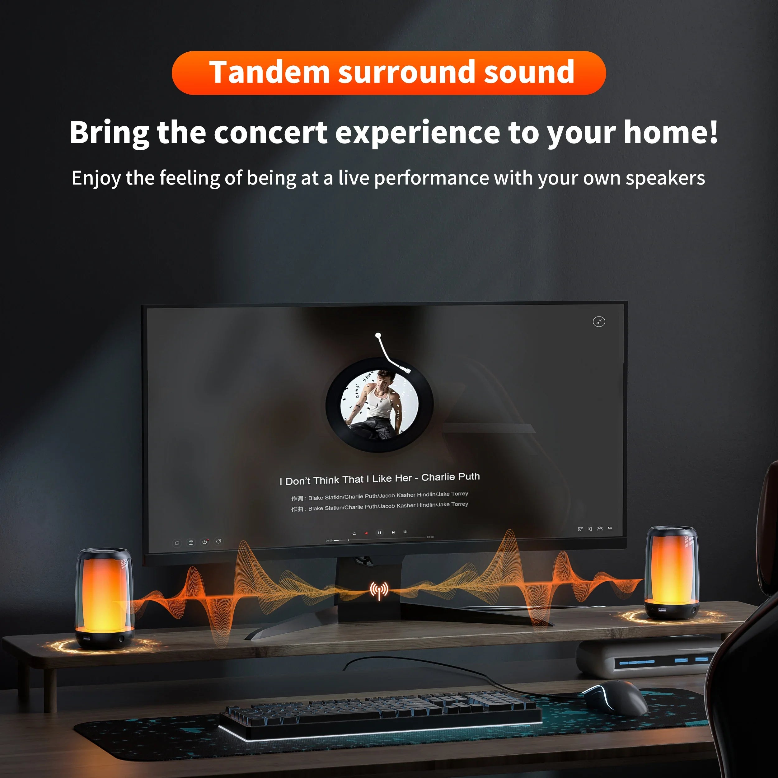 QERE Bluetooth Speaker with Hi-Res 5W Audio,Wireless HiFi Portable Speaker IPX5 Waterproof,Outdoor Multiple connection modes, Lootquake LLC