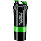 3 Layers Shaker Protein Bottle Powder Shake Cup Water Bottle Plastic Mixing Cup Body Building Exercise Bottle Lootquake LLC