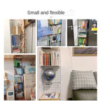 Furniture Bookstore Shelf Floating Bookshelf Bookcase For Books Home Storage Toy Desk Organization Room Shelves Mobile Library