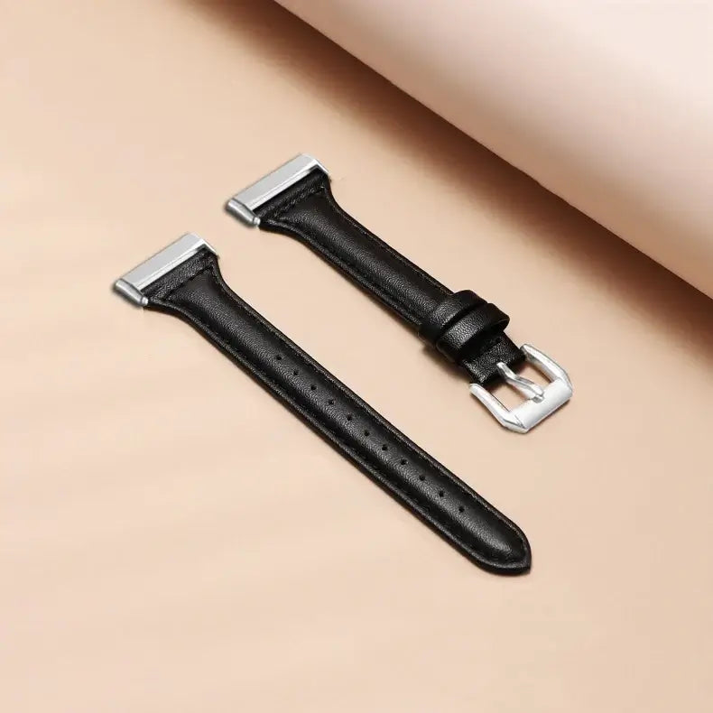 Fitbit Versa & Sense Leather Band - Classic and Stylish - SJB-DIAMOND ELITES
