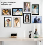 A4/A5/A6 Black Magnetic Photo Frame Publicity Column Advertising Column Self Adhesive Soft Poster Frame Certificate Folder Lootquake LLC