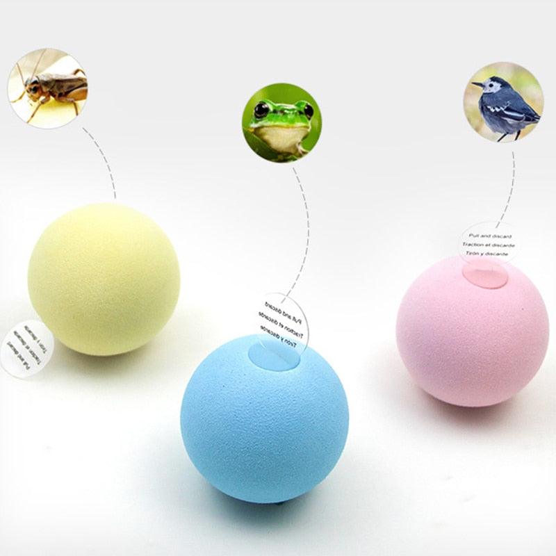 3 Colors Cat Toys New Gravity Ball Smart Touch Sounding Toys Interactive Pet Toys Toys Pet Training Ball Toy Supplies Interactive Cat Toy Ball of Sounds for Cats Stevvex