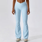 FlareFit High-Waist Yoga Trousers for Women
