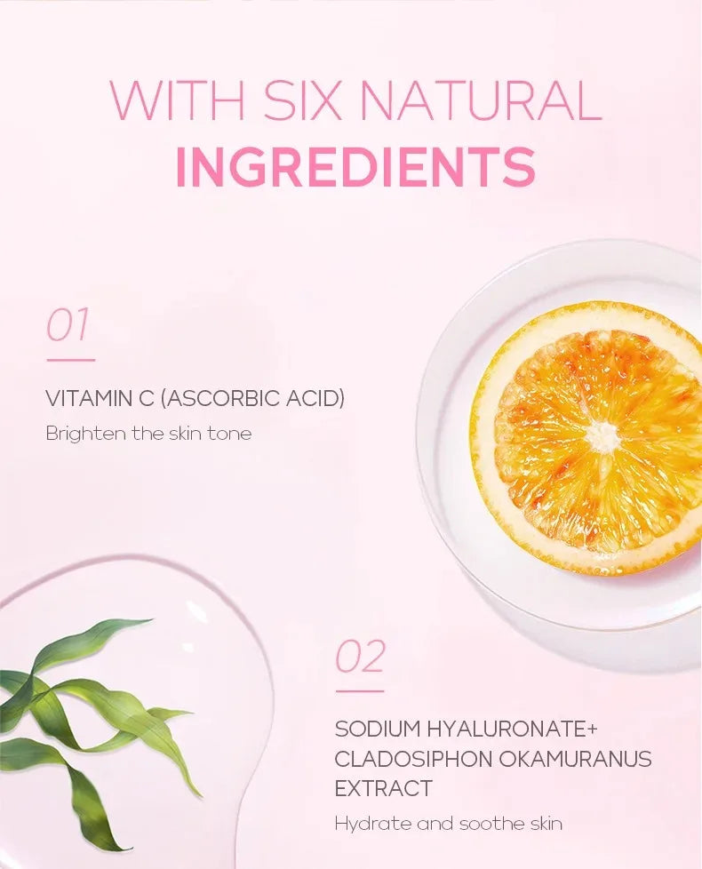 Vitamin C Facial Cleanser Skin Deep Cleansing Moisturizing Blackhead Removal skincare Face Wash Foam Face Cleanser Skin Care Lootquake LLC