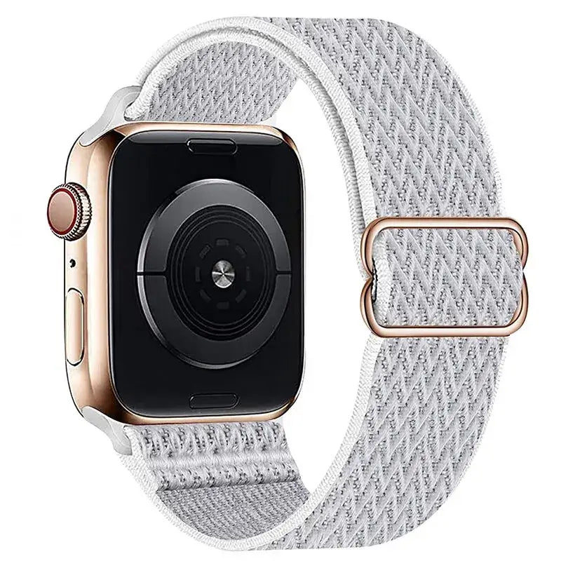 Apple Watch Nylon Band - Stylish, Durable, Elastic Design - SJB-DIAMOND ELITES