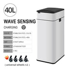 Smart Trash Can 20L 30 40 50 60 Liters Wastebasket Large Kitchen Garbage Cube Home Automatic Stainless Steel Garbage Bin Dustbin Lootquake LLC