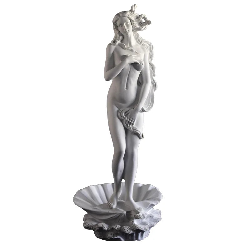 Classical Greek Goddess Statues - Small Artistic Figurines, Venus Sculptures for Office Bookcases and Living Room Decor Lootquake LLC