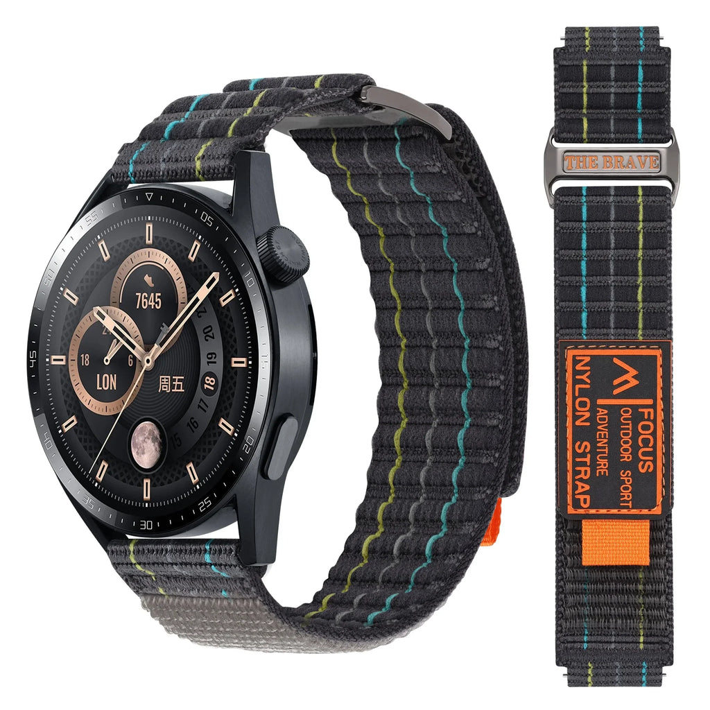 Polar Trail Loop Nylon Watch Band For Smartwatch - Durable Comfort