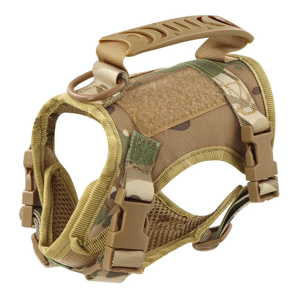 Tactical Cat Harness with 2 Patches Stickers Vest Harnesses THRIXINE