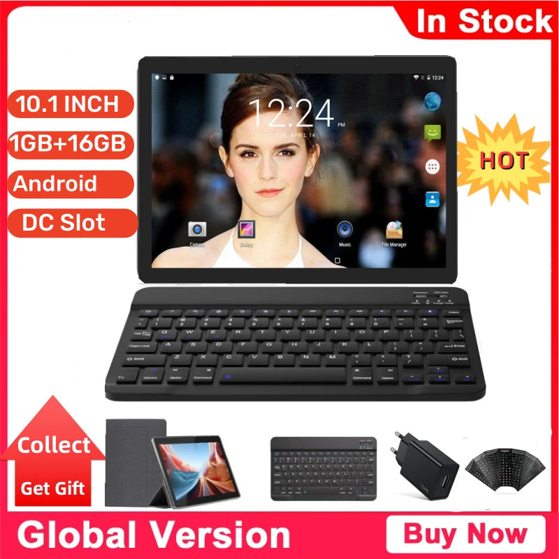 Hot Sales 10.1 INCH T4-129L Tablet PC 3GB RAM 32GB ROM Android 9.0 MTK8765 Quad Core 1280 x 800 pixels WIFI Lootquake LLC