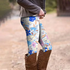 Floral Legging Yoga Pants - SJB-DIAMOND ELITES