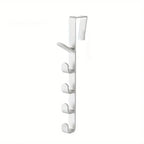 1pcs Bedroom Door Hanger Clothes Hanging Rack Over The Door Plastic Home Storage Organization Hooks, Purse Holder For Bags Rails