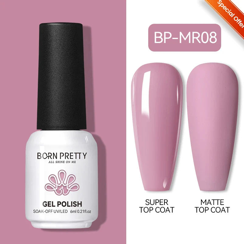 BORN PRETTY 10ml Reflective Glitter Gel Nail Polish Carat Mirage Sparkling Color Shine UV LED Soak Off Semi-Permanant Varnish Lootquake LLC