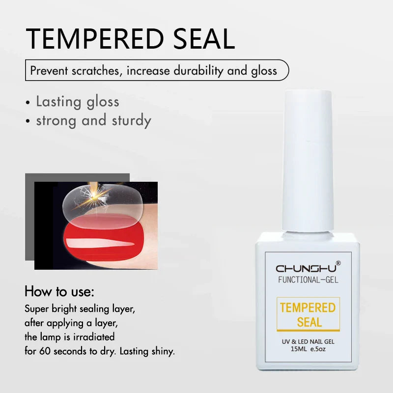 CHUNSHU 15ml Fluorescence Gel Nail Polish Semi Permanent UV/LED Nail Gel Long Lasting Varnish For Nails Art Manicures Soak Off Lootquake LLC