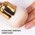 1pc Powder Brush Rose Head Makeup Brush Pink Single Powder Brush Foundation Make Up Brush Soft Hair Nail Blush Lootquake LLC