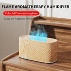Colorful Simulation Flame Aroma Diffuser Home Hotel Desktop USB Air Humidifier Lootquake LLC