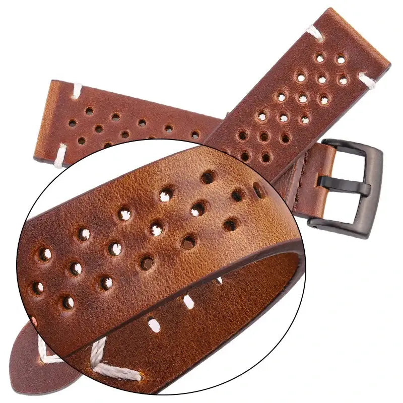 Ticwatch Leather Band - Breathable, Sporty, Durable Design - SJB-DIAMOND ELITES
