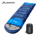 BISINNA Camping Sleeping Bag Ultralight Waterproof Winter Warm Envelope Backpacking Sleeping Bags for Outdoor Traveling Hiking