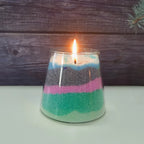 FPOO Scented Candle Making Kit DIY Handmade aromatic Paraffin mold Candle Wick Sand Painting Making Tools Home Decoration Candle