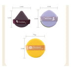 1PCS Round Square Triangle Shape Cosmetic Puff Soft Dry and Wet Dual-use Air Cushion Foundation Powder Sponge Puff Makeup Tools Lootquake LLC