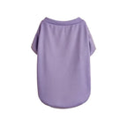 Breathable Dog T-shirt Solid Comfortable Thin Vest for Yorkshire Terrier Cute Summer Pet Clothes Dog Vest Pet Supplies Pi-Mart