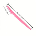 5/10/30 Pieces Set Of Eyebrow Trimmer, Eyebrow Trimmer, Long Handle Trimmer, Eyebrow Trimmer, Beauty Tool, Used For Shaping And Trimming Eyebrows, Exfoliating And Exfoliating Tools, Razors, Precision Exfoliating Tool Eyebrow Trimmer, Facial And Neck