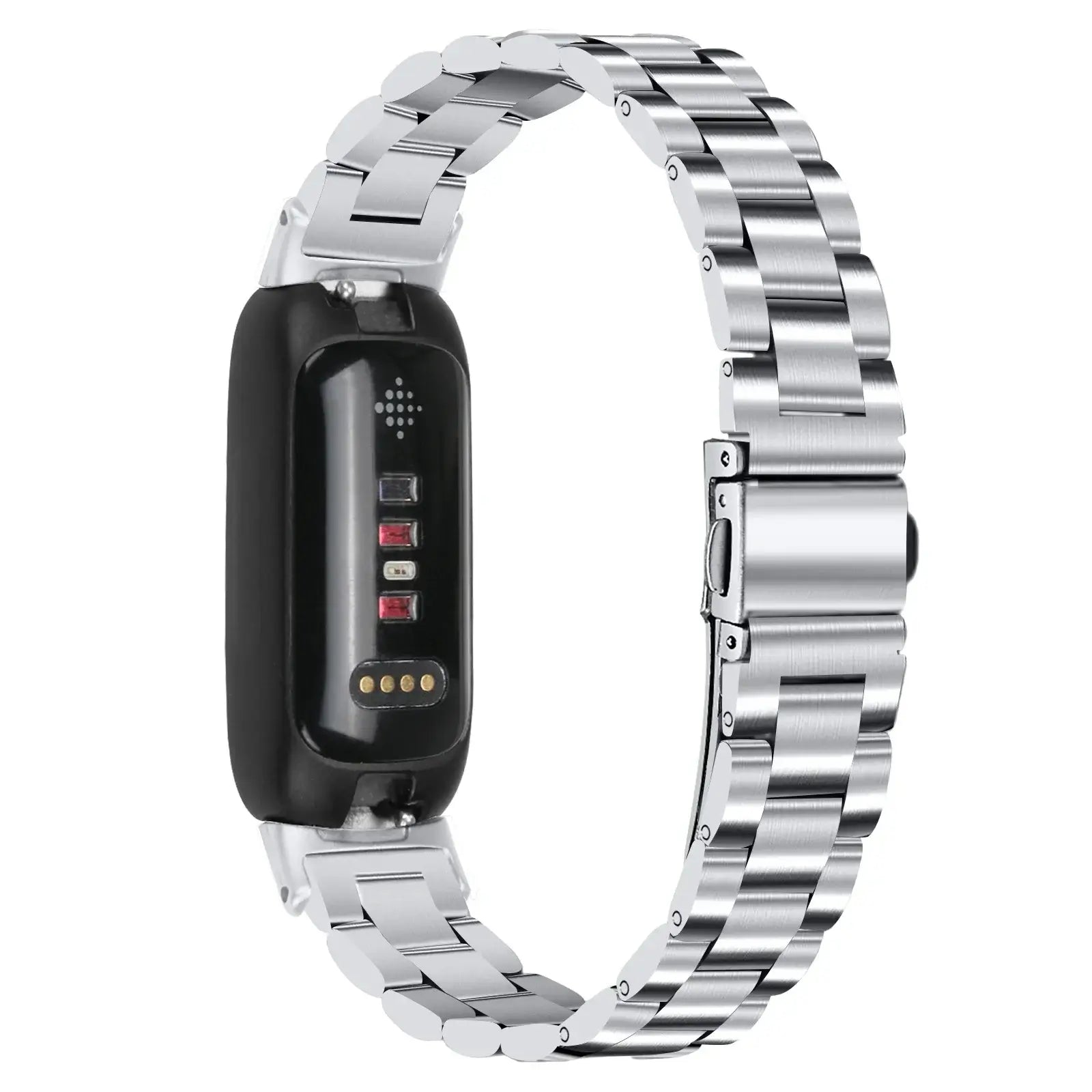 Fitbit Inspire 3 Stainless Steel Band – Premium Metal Strap - SJB-DIAMOND ELITES