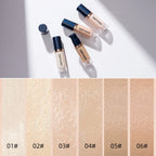 BEAUTY GLAZED 6 Color Liquid Foundation,Full Coverage, Long-Lasting, Waterproof, Natural Effect,Hydrating Lootquake LLC