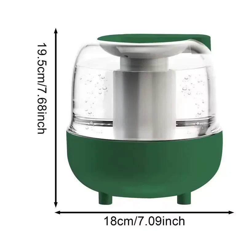 4L Air Humidifier Essential Oil Aroma Diffuser Double Nozzle Coloful LED Light Humidifiers Aromatherapy Diffuser Lootquake LLC