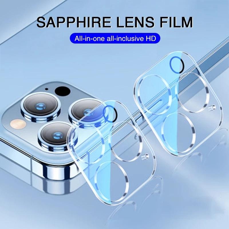 3D Camera Glass Protectors for iPhone 13 14 Pro Max 12 Mini XR HD Back Lens Protective Glass Film on iPhone 11 12 PRO MAX X XS Stevvex