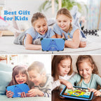 weelikeit 8 Inch Kids Tablet for Child Android 11 1280x800 IPS Children Study Tablet 2GB 32GB Quad Core 4500mAh Wifi with Stand Lootquake LLC