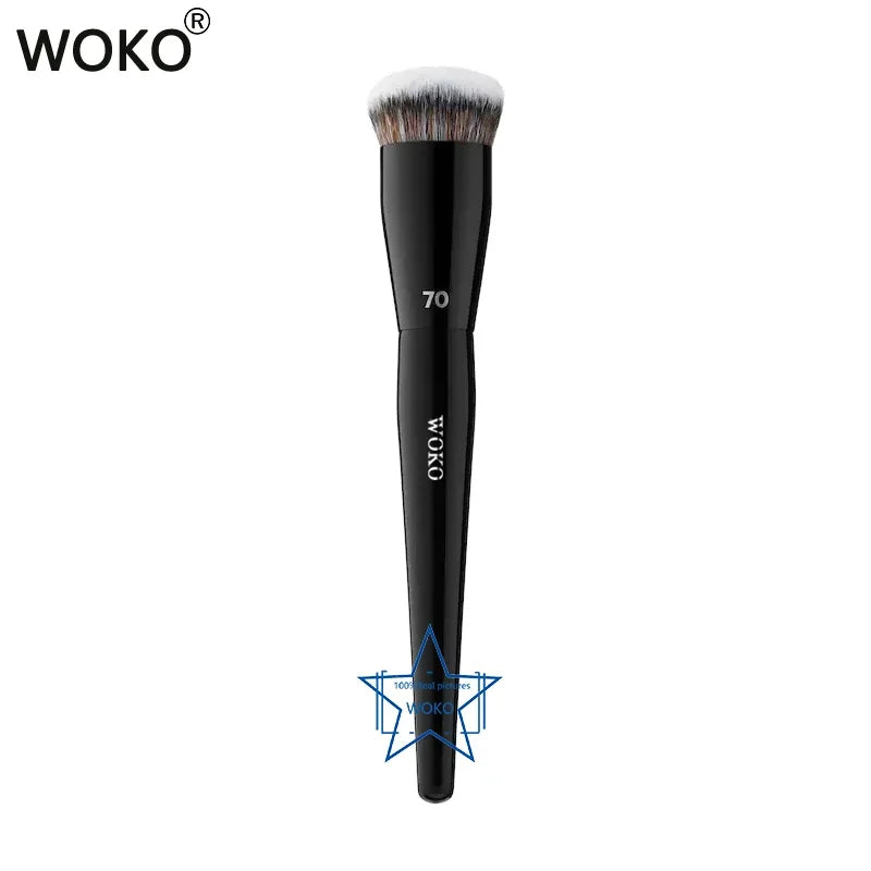 70 Pro Big Foundation Brush Cream Foundation Makeup Brush Chubby Professional Synthetic Hair Face Contour Foundation Makeup Tool Lootquake LLC