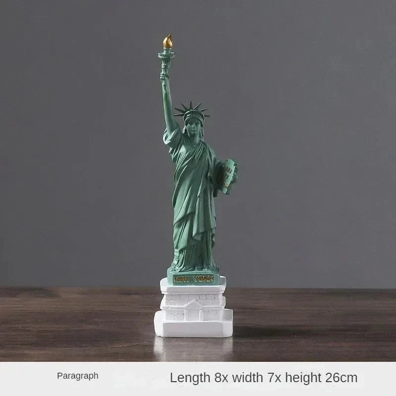 Statue of Liberty Model Office Desk Accessories Collectibles Travel Souvenirs New York Office Home Interior Decoration Lootquake LLC