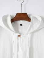Summer Vibe Hooded Sleeveless Cotton Tank