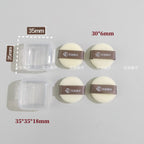 Small Flocking Mini Replacement Puff Loose Powder Foundation Puff Lootquake LLC