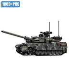 Military WW2 MOC Leopard 2A7 Army Main Battle Tank Soldiers Building Blocks Bricks M1 T90M Tank Set For Children Boys Gifts Lootquake LLC
