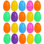 20/10PCS Colorful Easter Eggs Fillable Plastic Eggs Creative Easter Gift Box Children's Toys Wedding Birthday Party Decoration Lootquake LLC