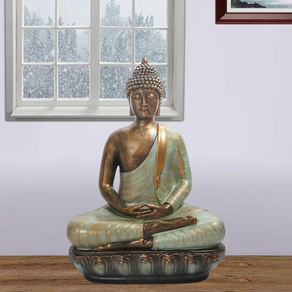 Outdoor Buddha Ornament Statue Sculpture for Home Garden Porch Outdoor Lootquake LLC