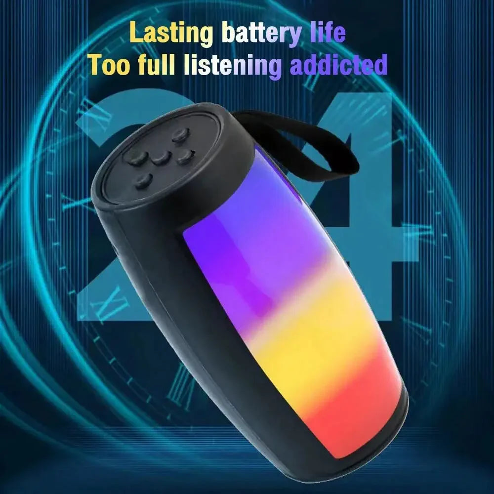 S12 Wireless Bluetooth Speakers Powerful Portable Sound Box Subwoofer Car Audio Bass MP3 Player Sound System LED Lights Lootquake LLC