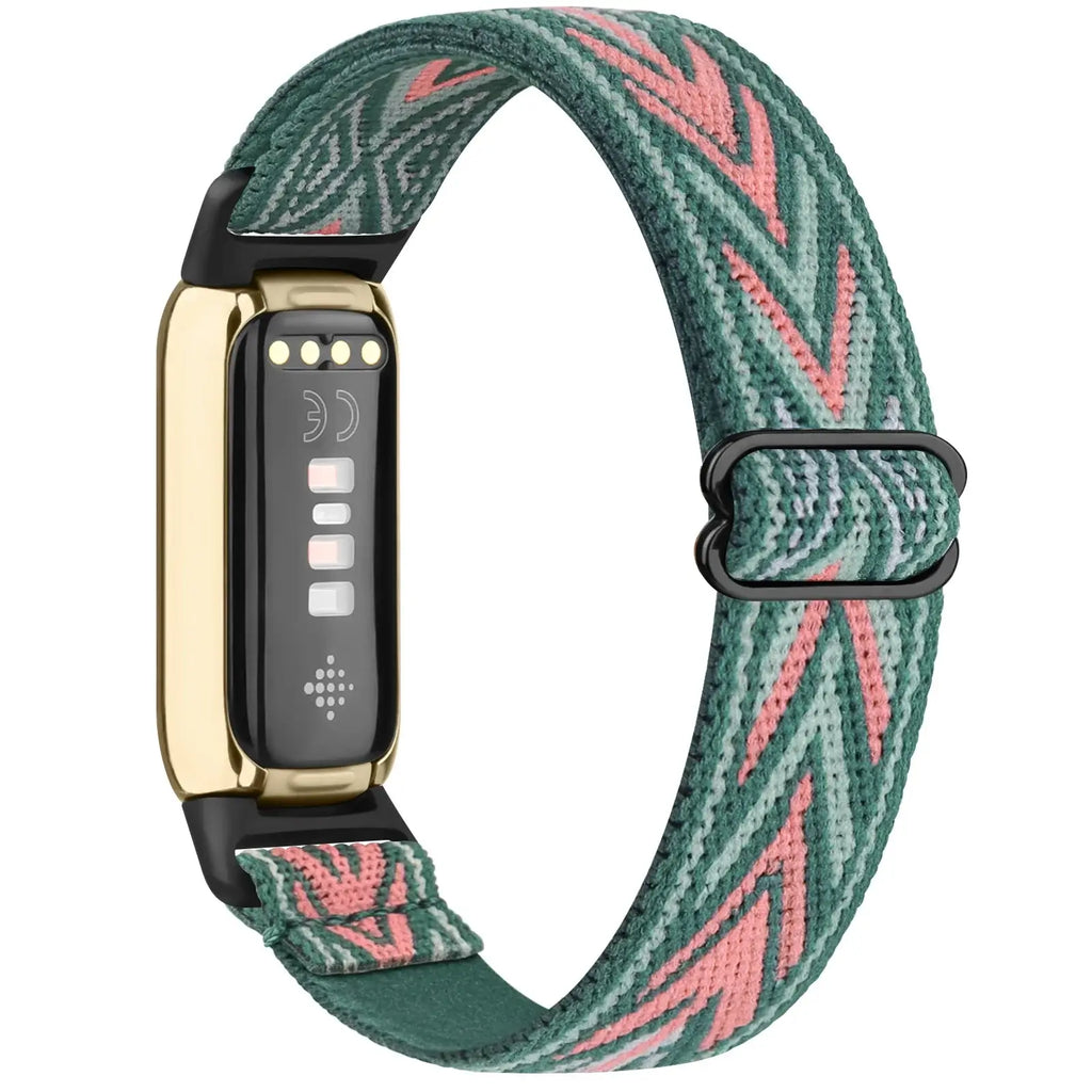 Fitbit Luxe Nylon Band - Durable, Soft, Breathable Design - SJB-DIAMOND ELITES