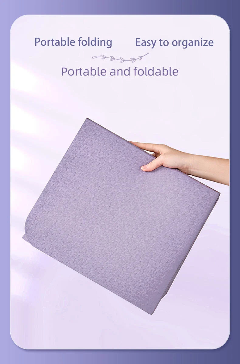 Foldable Yoga Mats Are Suitable for Travel Non-slip, Eco-friendly, Lightweight - SJB-DIAMOND ELITES