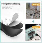 Kitchen storage wire winder, household traceless plug fixed power cord organizer, wire and cable management, home storage tools Lootquake LLC