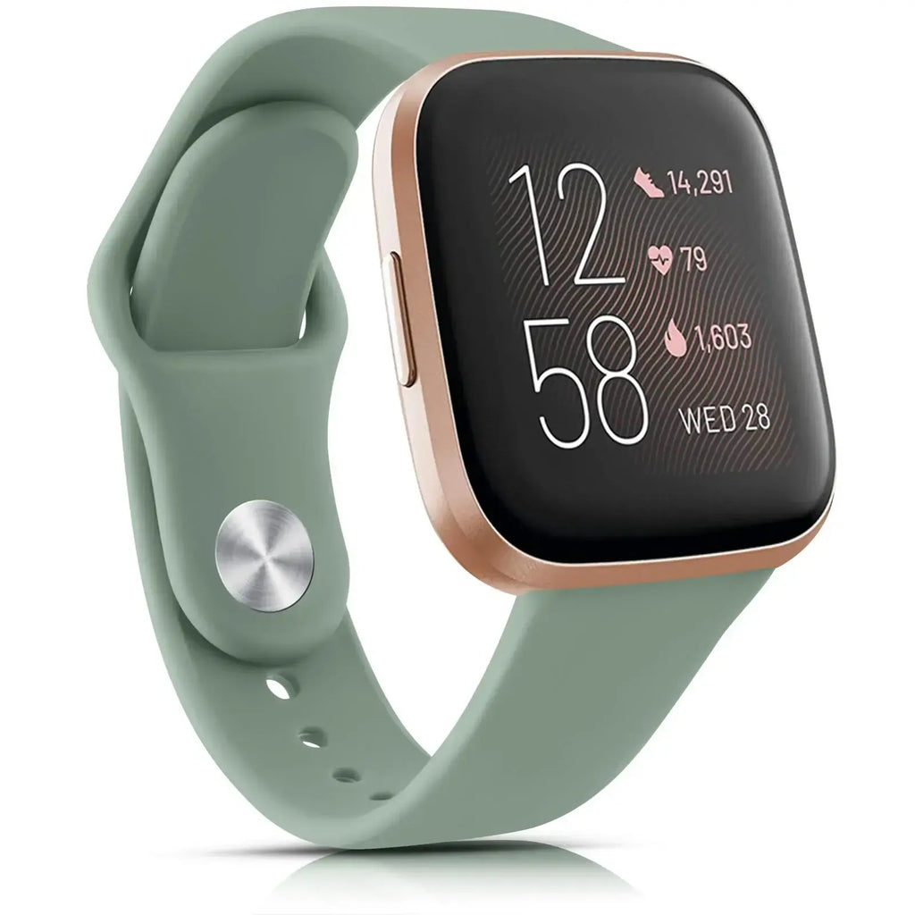 Fitbit Versa & Sense Silicone Strap - Soft Waterproof Design - SJB-DIAMOND ELITES