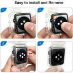Apple Watch Clear Silicone Band - Durable Comfortable Strap - SJB-DIAMOND ELITES