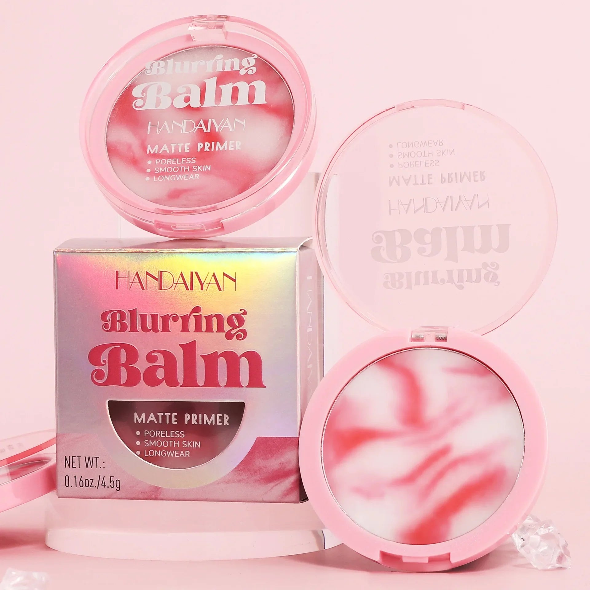 Powder-free Powder Makeup Touch-up Waterproof Oil Control Foundation Powder Invisible Pores Long-lasting Concealer Powder.
