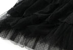 Women's High Waisted Slimming Sand Cake Skirt, Half Skirt, High-End Feeling Gauze, Long Skirt, Summer, , 2025 Hundred fold skirt